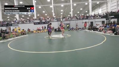 207 lbs Savada Kitchen, North Carolina Blue vs Nataliya Clyburn, South Carolina