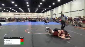 170 lbs Consolation - Dawson Cashier, SC vs Ryan Henderson, VA
