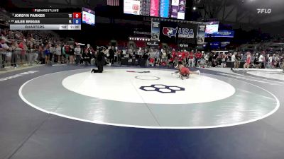 140 lbs Quarters - Jordyn Parker, TX vs Ailee Briggs, FL