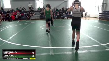 120 lbs Round 3 (6 Team) - Jaedyn Gillen, Delta vs Jack Kush*, Columbia Station