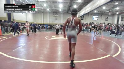 150 lbs Consi Of 8 #1 - Noah Simard, Ludlow vs Jeramiah Johnson, Springfield International Charter School