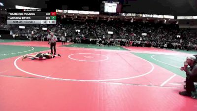 110 lbs Champ. Round 1 - Cameron Polking, GGBA vs Andrew Reyes, MED1