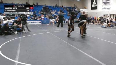 131 lbs Cons. Round 5 - Cameron Ortiz, Campbellsville University vs Lexy Pabon, Life University