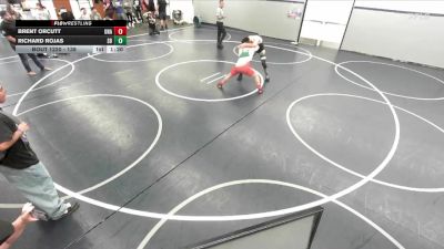 138 lbs Champ. Round 2 - Brent Orcutt, Unattached vs Richard Rojas, SoCal Bears