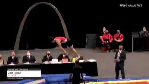 Josh Rasoul - Double Mini Trampoline, So Cal TTC - 2021 USA Gymnastics Championships