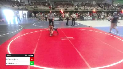 62 lbs Quarterfinal - Dalton Schroeder, Top Notch vs Liam Bunting, La Gente WC