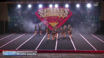 Empire Royals Cheerleading - Black Onyx [2026 L2 Youth - D2 Day 1] 2026 Spirit Sports Hershey Nationals