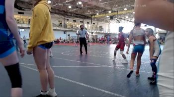 106 lbs Quarterfinals (8 Team) - Scotlyn Adams, Ohio Red vs Hayley Snyder, Swag Girls