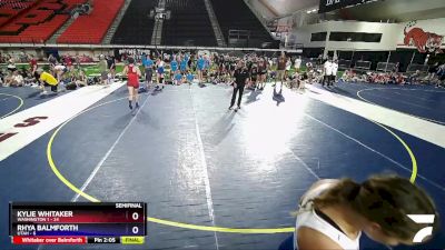 150 lbs Semis & Wb (16 Team) - Belen Lopez, Washington 1 vs Kinsey Byrge, Utah