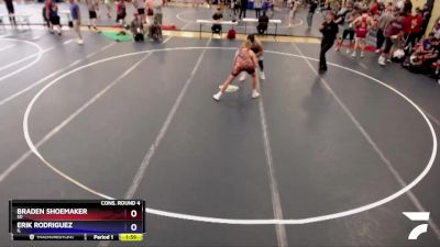 150 lbs Cons. Round 4 - Braden Shoemaker, SD vs Erik Rodriguez, IL