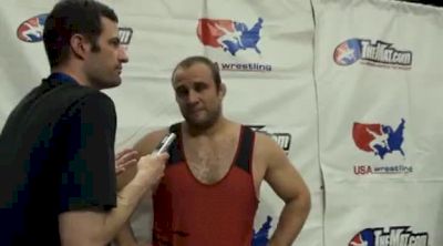 Tervel Dlagnev gets all his positive emotions out