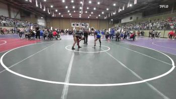 155 lbs Champ. Round 2 - Halle Goodrich, Blue Springs South vs Ella Kimbrough, Lafayette