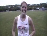 Annick Lamar 1500 2nd place at NBB Twilight 4:14 auto qualifier