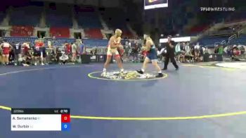 220 lbs Round Of 16 - Alex Semenenko, New York vs William Durbin, Arizona