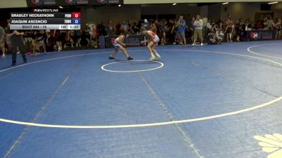 78 lbs Cons. Sub-rd Of 16 - Bradley Heckathorn, Pennsylvania vs Joaquin Ascencio, Team Donahoe Wrestling Club