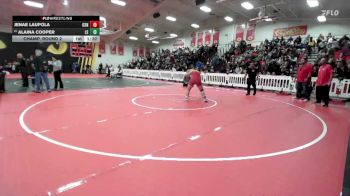 170 lbs Champ. Round 2 - Jenae Laupola, Oxnard vs Alaina Cooper, Lincoln, Stockton