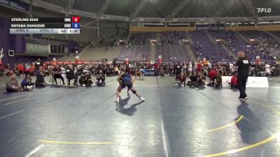 103 lbs Placement Matches (16 Team) - Sterling Dias, Iowa vs Rayana Sahagun, Grand Valley State