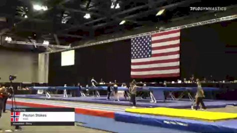 Payton Stokes - Tumbling, NSB - 2021 USA Gymnastics Championships