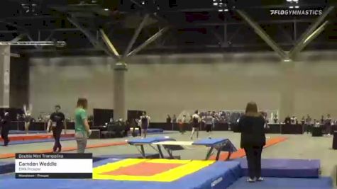 Camden Weddle - Double Mini Trampoline, EWA Prosper - 2021 USA Gymnastics Championships