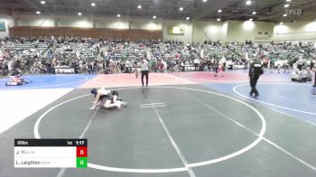 88 lbs Quarterfinal - Jordan Yi, Alpha Dawg vs Luke Leighton, Spanish Springs WC