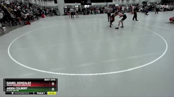 144 lbs Cons. Round 2 - Daniel Gonzalez, Rogue Warrior Wrestling vs Aiden Colbert, Black Ops WC