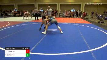 Match - Tyler Jones, Idaho Griz Wrestling Club vs Tharen Burns, Poway High School