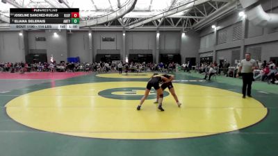 114 lbs Quarterfinal - Joseline Sanchez-Ruelas, Killingly vs Eliana Selerais, Amity