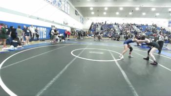 125 lbs Cons. Semi - Serenity Novelo, Golden West vs Isabella Campos, Chaparral