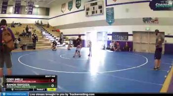 37-42 lbs Round 5 - Cody Imelli, Spanish Springs Wrestling Club vs Ramon Raygoza, Spanish Springs Wrestling Club