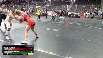 127 lbs Champ. Round 1 - Allie Murphy, Team Montana vs Madisen Petersen, Team Nebraska