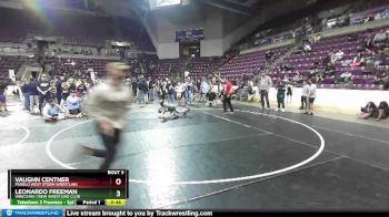 72-73 lbs Round 1 - Leonardo Freeman, Wrecking Crew Wrestling Club vs Vaughn Centner, Pueblo West Storm Wrestling