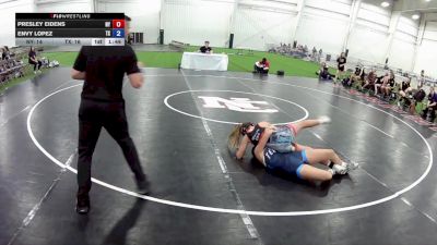 115 lbs Presley Eidens, New York vs Envy Lopez, Texas
