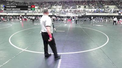 165 lbs Cole Berth, Coleman vs Grant Melichar, Port Washington