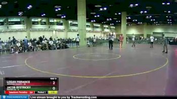 138 lbs Round 2 (10 Team) - Logan Paradice, Jackson County vs Jacob Bystricky, Medina HS