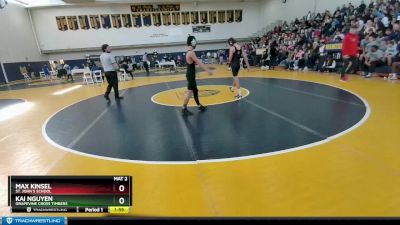 106 lbs Champ. Round 1 - Kai Nguyen, Grapevine Cross Timbers vs Max Kinsel, St. John`s School