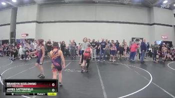 105/115 Round 2 - Brandyn Kozlowski, Back Yard Bullies vs James Satterfield, Palmetto State Wrestling