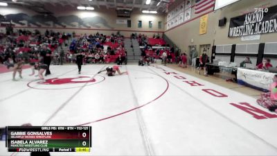 112-121 lbs Round 2 - Gabbie Gonsalves, SelahFlo Vikings Wrestling vs Isabela Alvarez, Mukilteo Wrestling Club