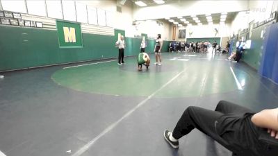 215 lbs Champ. Round 1 - Benjamin Gonzales, Mar Vista vs Sebastian Hamblet, Villa Park