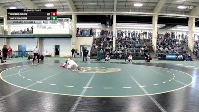 165 lbs Champ. Round 1 - Moses Eads, Bluefield State vs Jack Haskin, Lake Erie