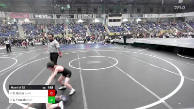 69 lbs Round Of 32 - Symon Baber, Lamar vs Carter Faczak, Bennett Wrestling Club