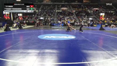 141 lbs Champ. Round 2 - Tommy Thongseng, Wartburg vs Ty Bisek, Concordia-M`head