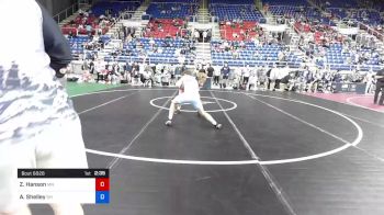 152 lbs Rnd Of 32 - Zach Hanson, Minnesota vs Antonio Shelley, Ohio