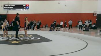 124 lbs Cons. Round 3 - Amelia Adams, Wisconsin Stevens Point vs Kyna Moffit, Augustana (IL)