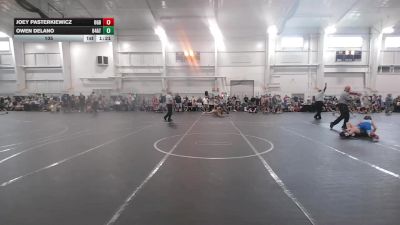 105 lbs Round 6 (8 Team) - Joey Pasterkiewicz, Ohio Gold Black vs Owen Delano, 84 Athletes