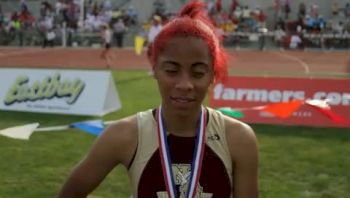 Taneisha Cordell D1 Girls 800m Champion - State Record