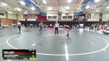 133 lbs Cons. Round 3 - Eben Jones, Sierra College vs Erickson Edpao, Santa Rosa College