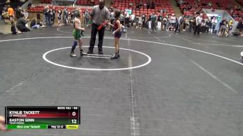 60 lbs Round 3 - Brock Cardinal, Wadsworth vs Natalia Pryor, Unattached