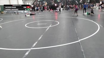 132 lbs Quarterfinal - Gabriel Martinez, Las Animas vs Jackson Wade, Pikes Peak Warriors Wrestling