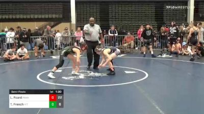 97 lbs Semifinal - Lane Foard, POWA MS vs Tyler French, Xtreme Desire ES