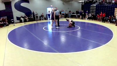 125 lbs. Champ. Round 2 - Payton Hammack, St. Charles West vs Jaydence Crow, Tulsa Union